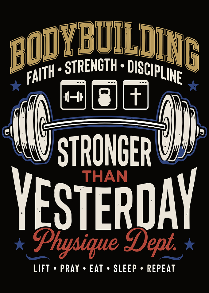 Bodybuilding Motivation Poster