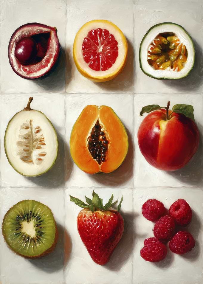 Still Life of Assorted Fruits