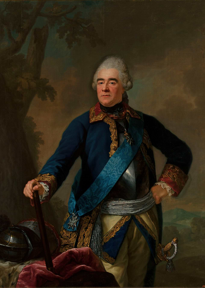 Portrait of a Man in Military Attire