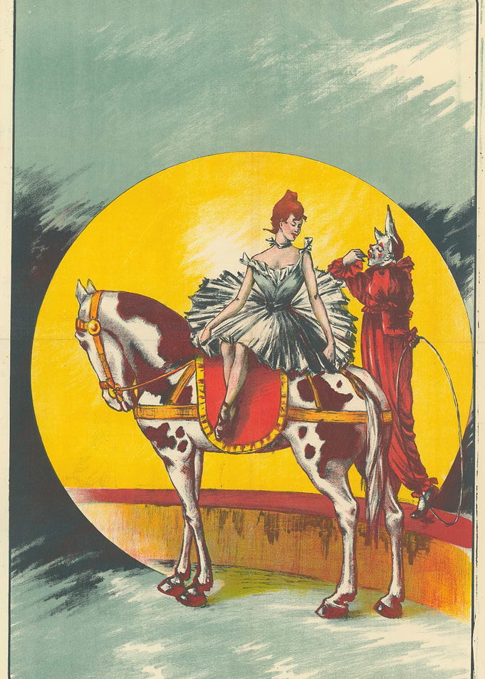 Circus Performers with Horse