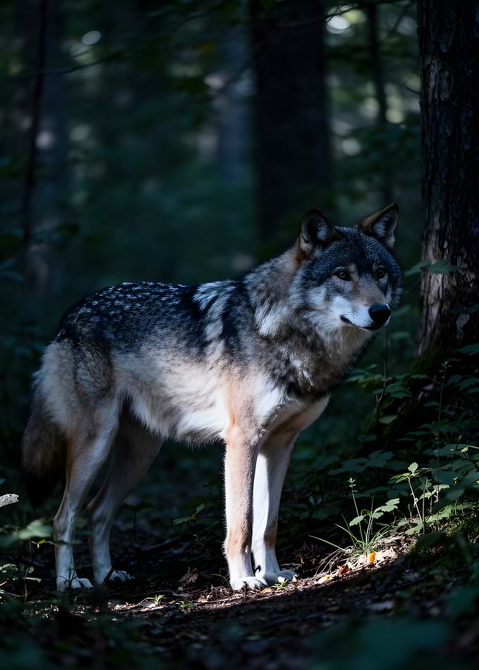 Wolf in a Dark Forest