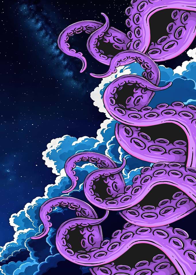 Cosmic Octopus Tentacles