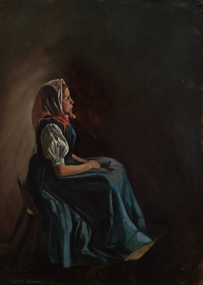 Woman in Traditional Dress