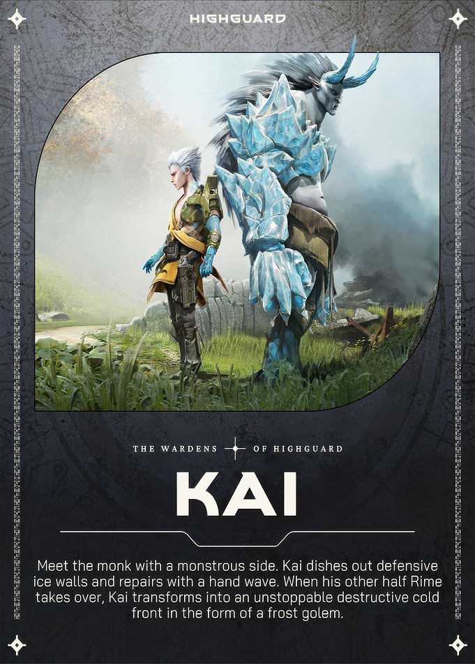 Kai the Monk and Frost Golem