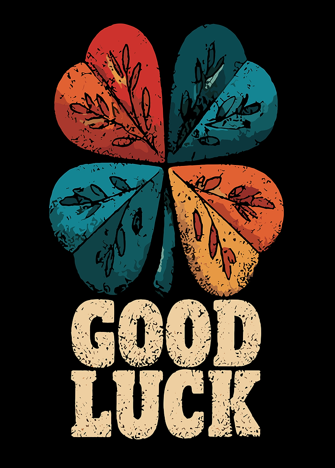Good Luck Four Leaf Clover