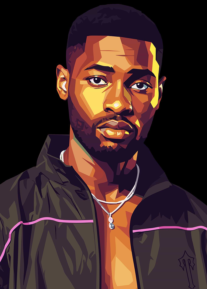 Stylized Portrait of a Dave