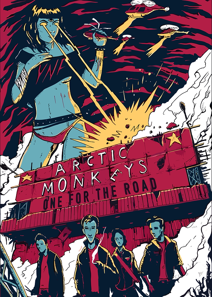 Arctic Monkeys One For The Road Poster