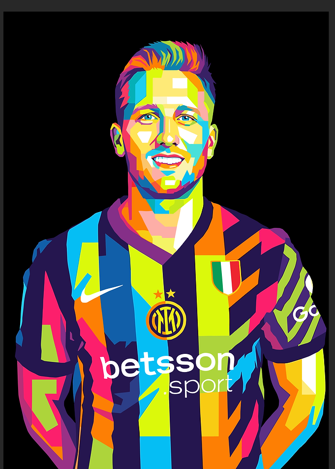 Davide Frattesi Football Player Portrait