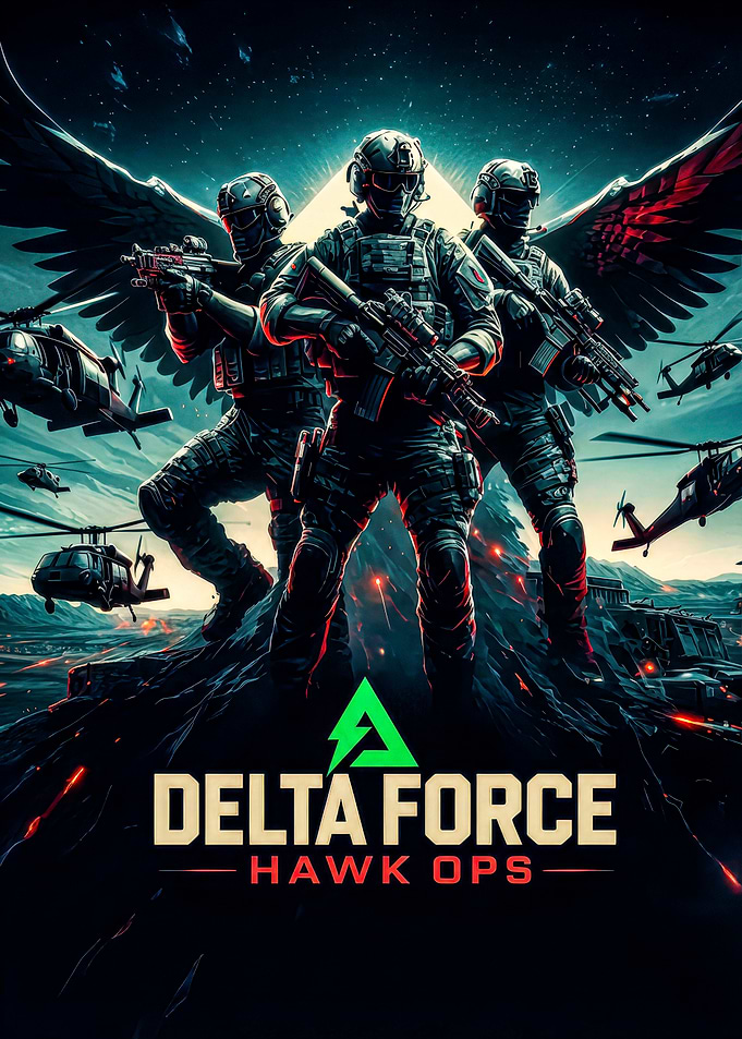 Delta Force Hawk Ops Game Art
