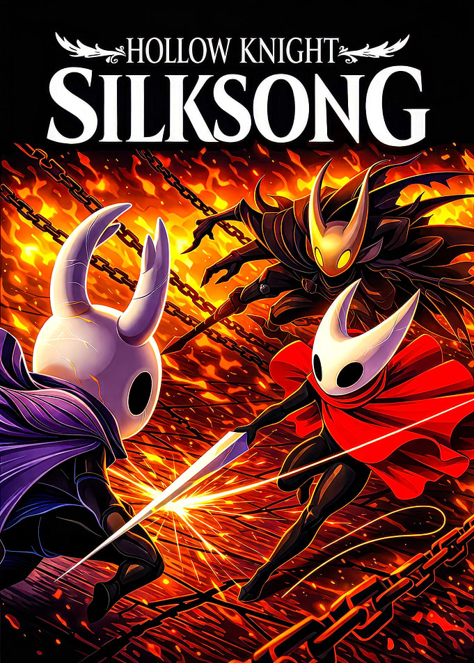 Hollow Knight Silksong Game Art