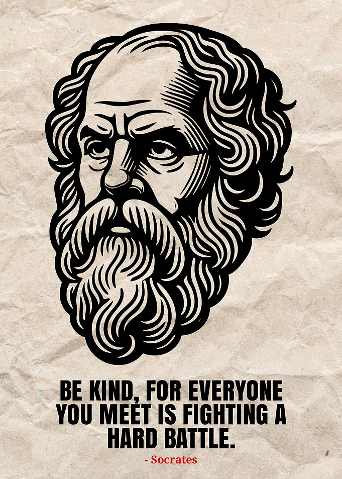 Socrates Quote on Kindness
