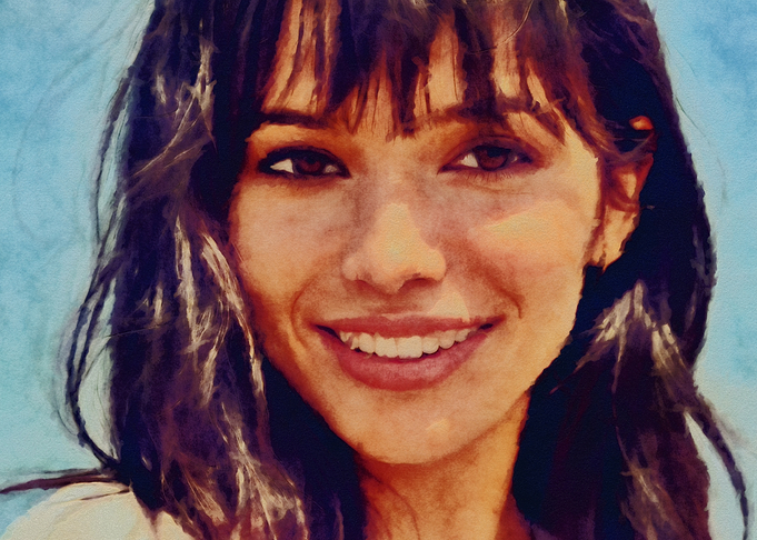 Portrait of a Smiling Woman