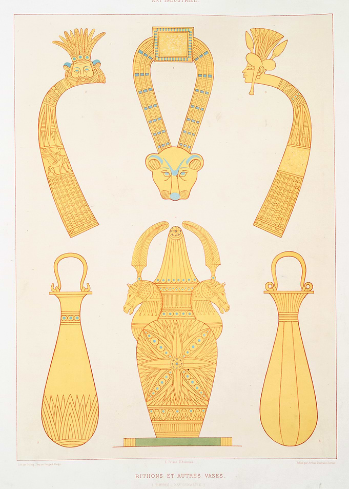 Ancient Egyptian Artifacts and Vases