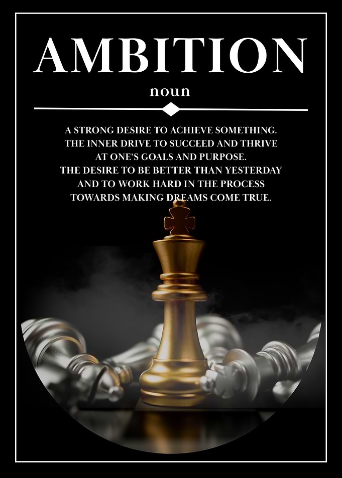 Ambition Success Discipline