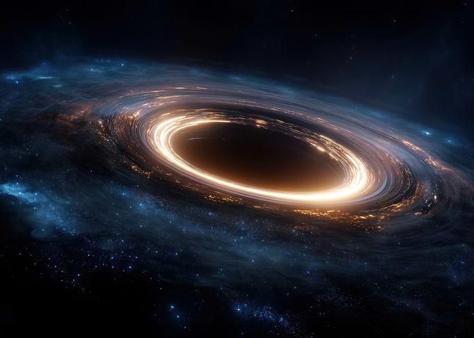 Supermassive Black Hole with Accretion Disk