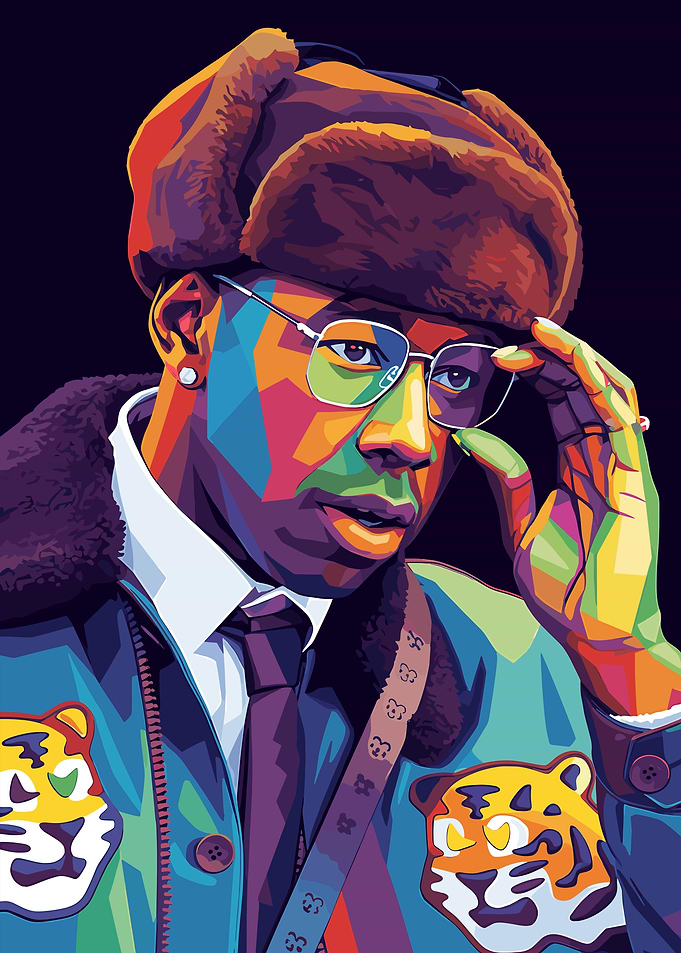 Tyler, The Creator Pop Art Portrait