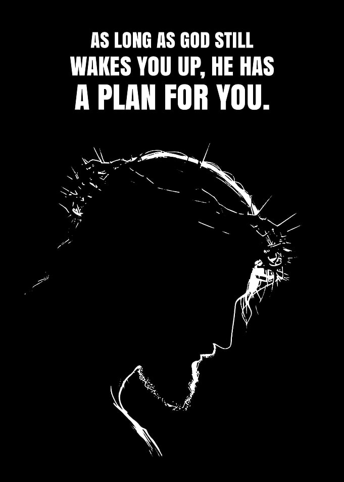 Jesus Crown of Thorns Inspirational Quote