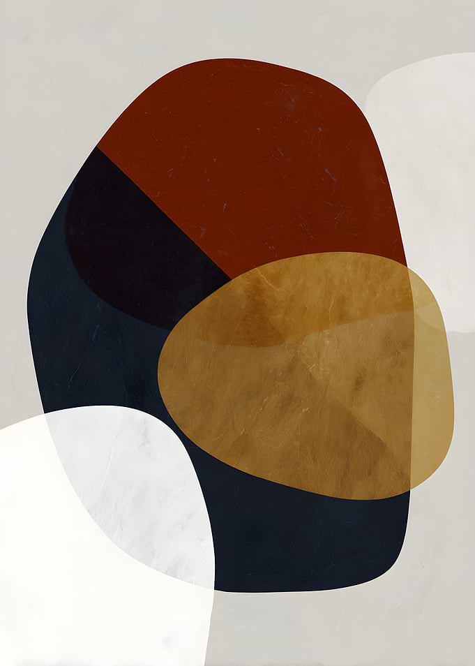 Abstract Geometric Shapes Art