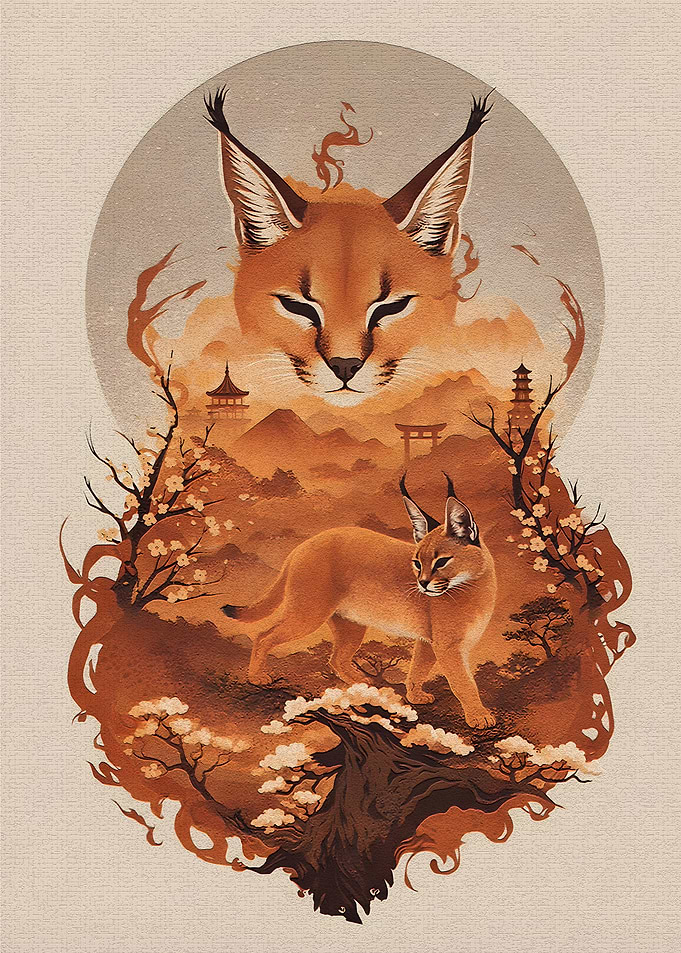 Caracal Spirit Landscape