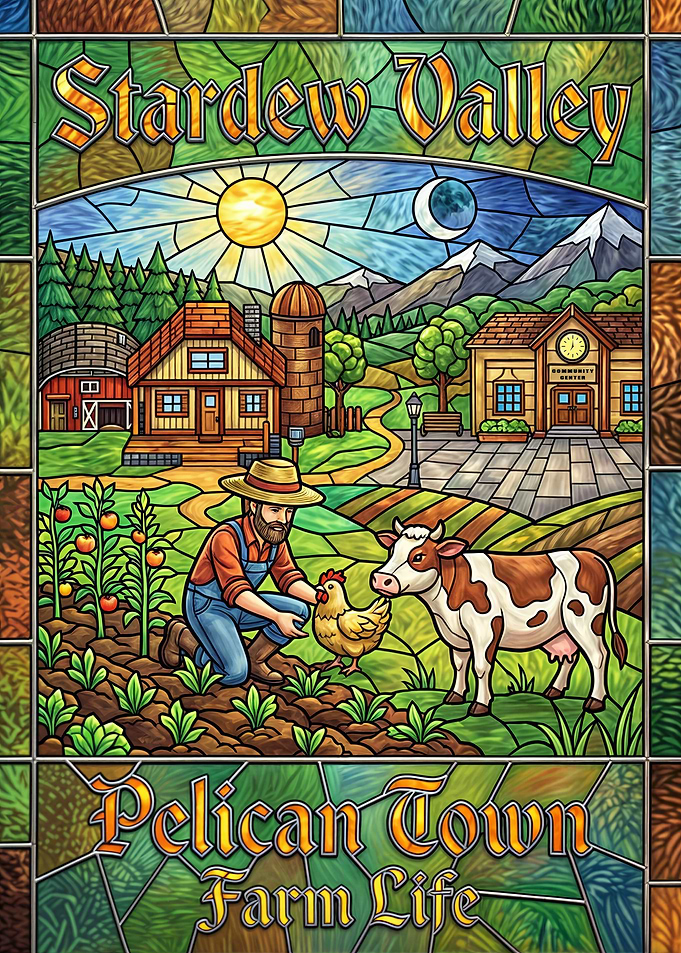 Stardew Valley Pelican Town Farm Life