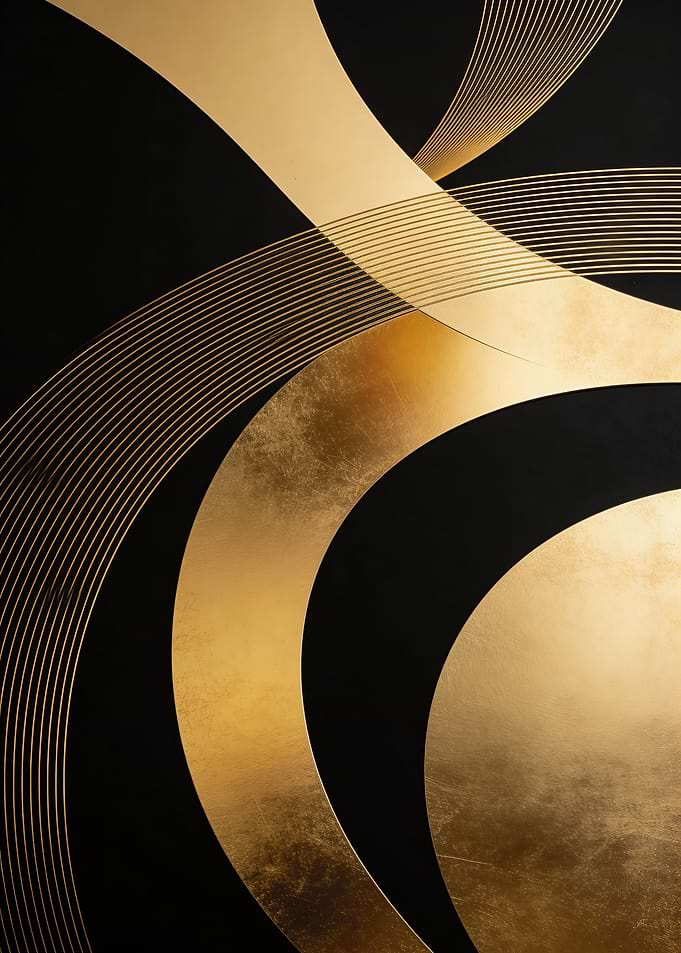 Minimal Abstract Gold Composition