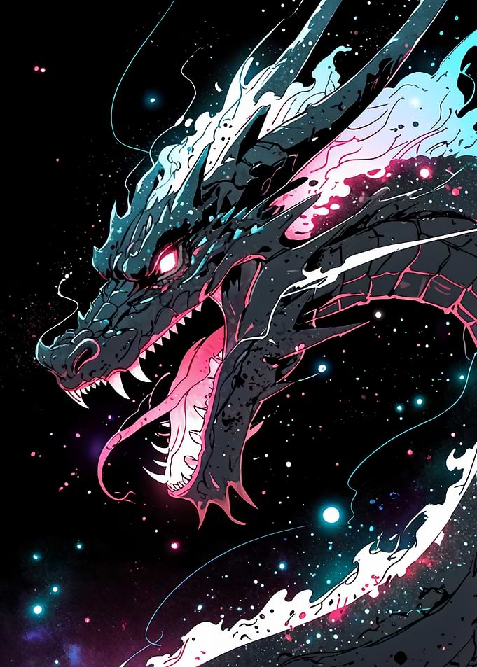 Cosmic Dragon Head