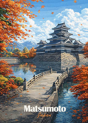 Matsumoto Castle in Autumn