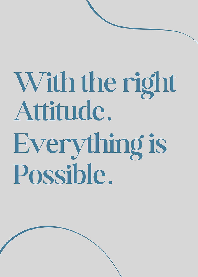 Inspirational Quote About Attitude