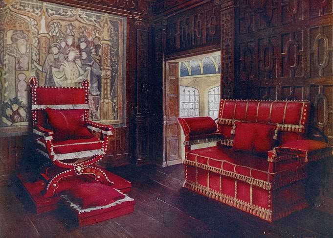 Ornate Red Throne Room