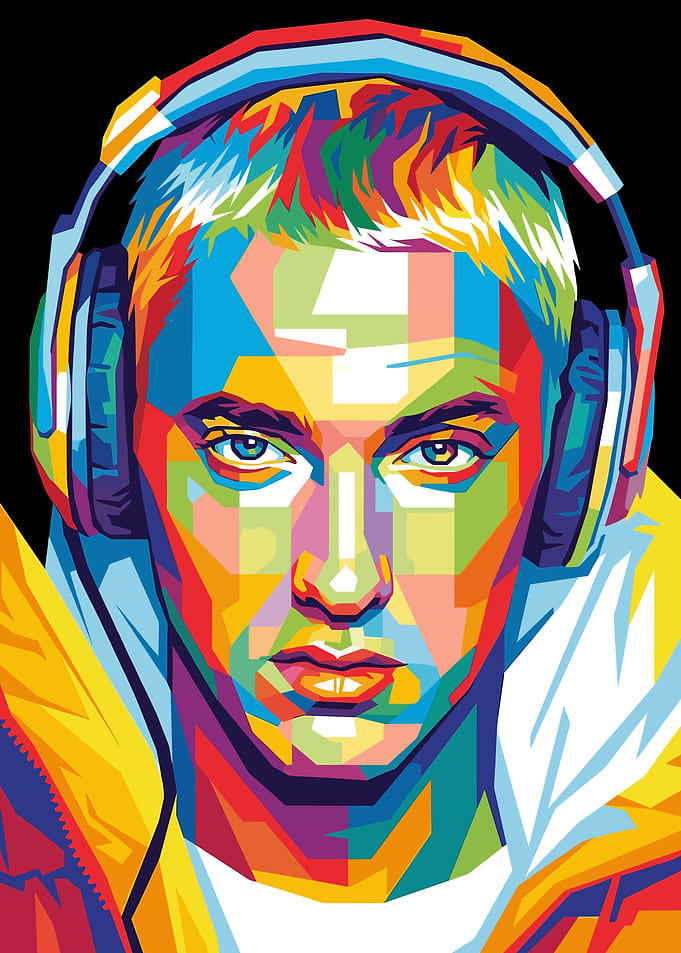 Eminem Pop Art Portrait