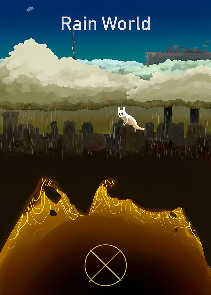 Rain World Game Art