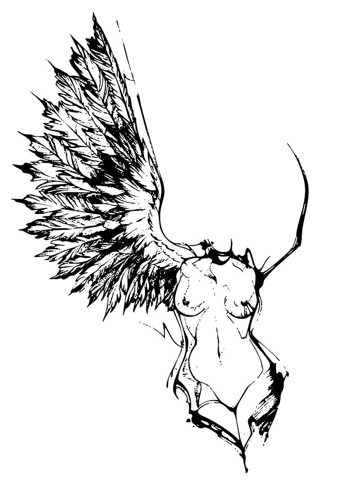 Angel Body Art