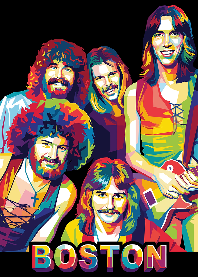 Boston Band Pop Art