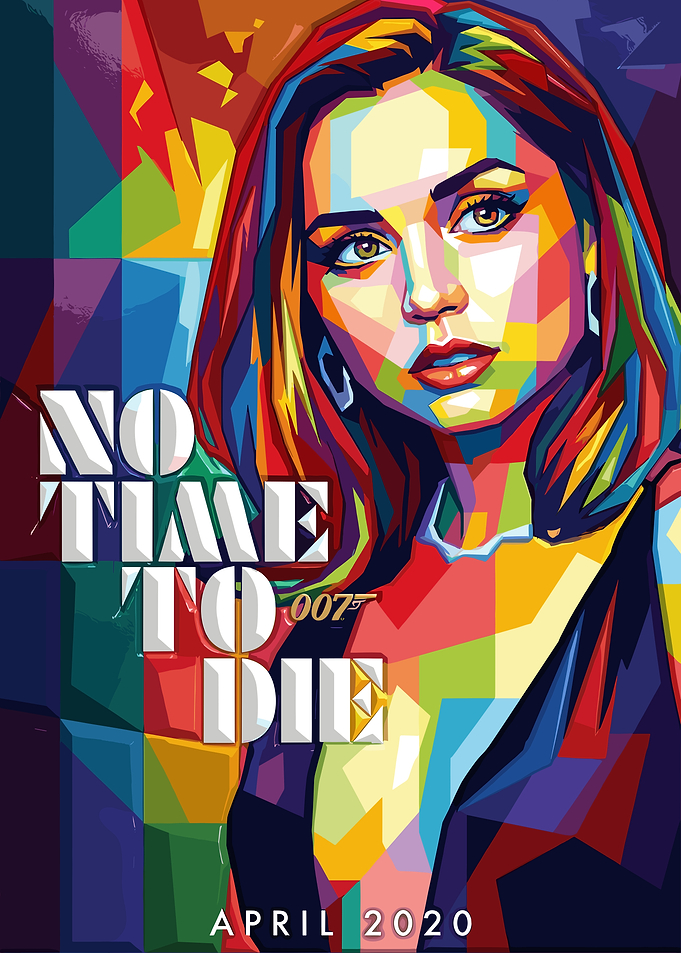 No Time to Die Pop Art Poster