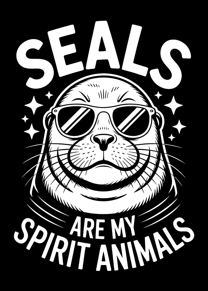 Seal Wearing Sunglasses