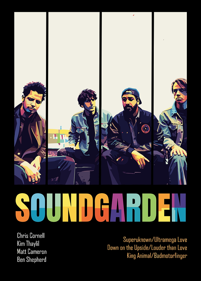 Soundgarden Band Poster