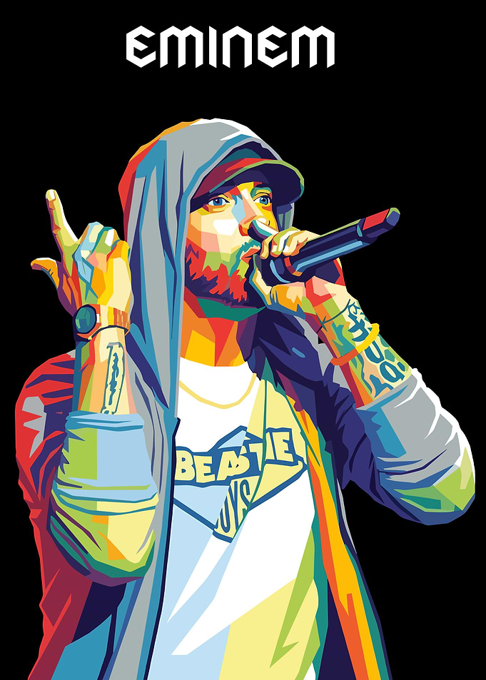 Eminem Pop Art Portrait