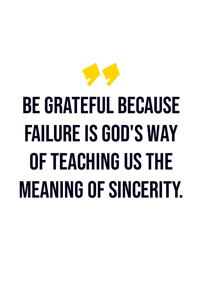 Inspirational Quote About Failure