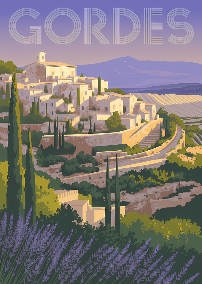 Gordes Village Landscape