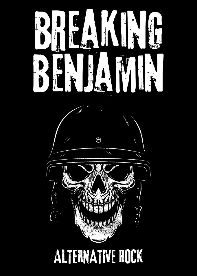 Breaking Benjamin Skull Helmet