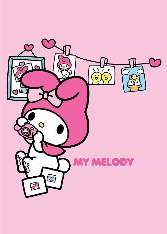 My Melody with Camera and Photos