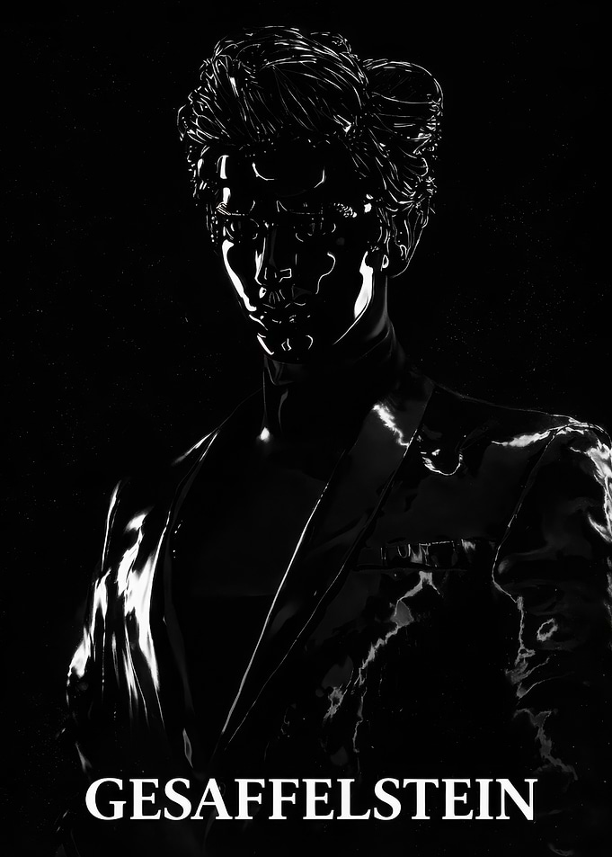 Gesaffelstein Black Suit Portrait