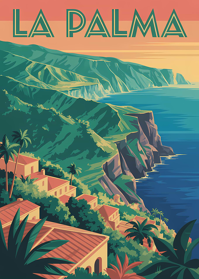 La Palma Coastal Landscape