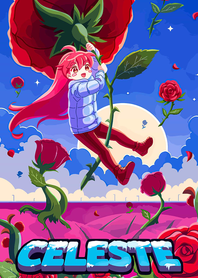 Celeste Game Poster