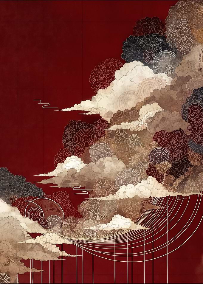 Traditional Japanese Clouds