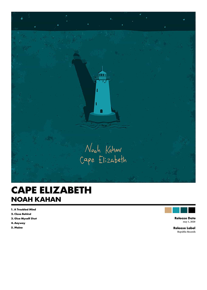 Noah Kahan Cape Elizabeth Album