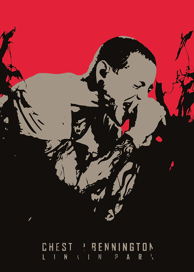 Chester Bennington Tribute Art