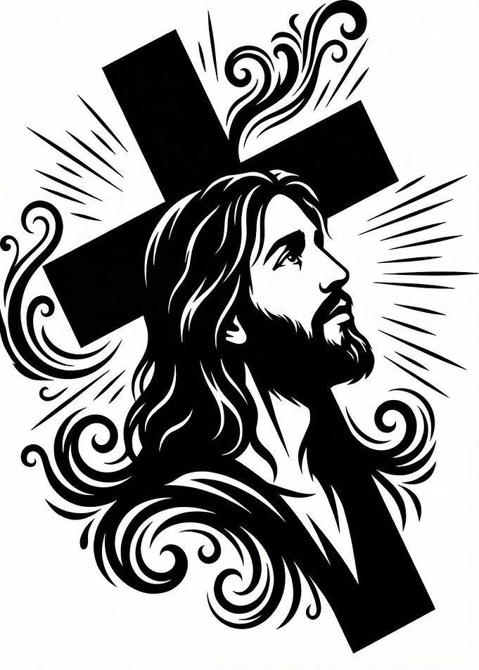 Jesus Christ with Cross