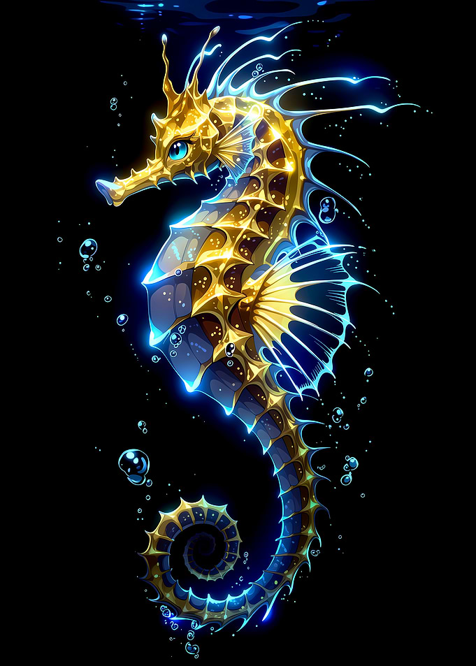 Golden Seahorse