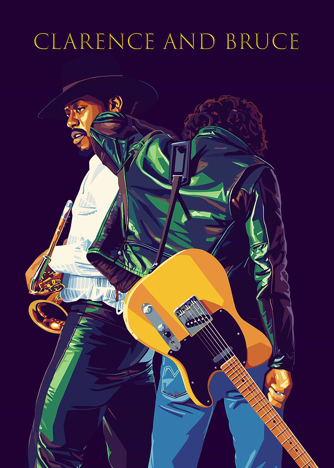 Clarence and Bruce Music Poster